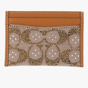 Coach crystal credit card holder